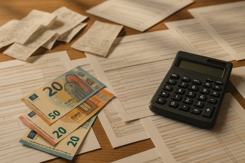 Differenza tra deduzione e detrazione – calcolo fiscale con documenti e ricevute