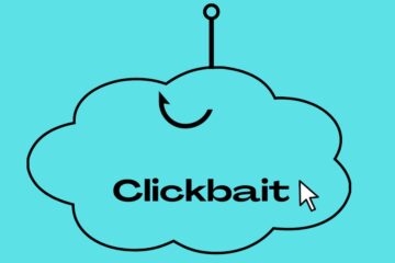 Titolo virale su schermo che richiama l’attenzione, simbolo del clickbait online