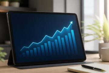 Grafico di crescita del valore cliente nel tempo